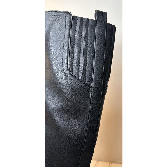 Zodiac Iggy Wedge Tall Boots Black Women's Size 7 NEW IN BOX - Picture 12 of 16